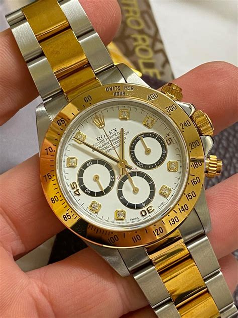 rolex replica daytona bianco acciaio oro